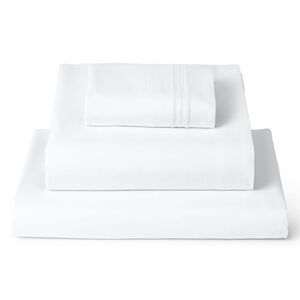 Twin XL White Bedding Set
